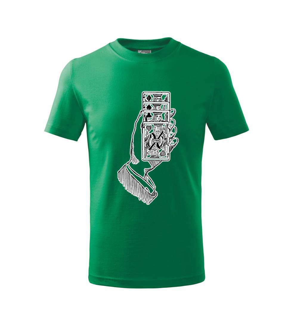 Poker ruka s kartama