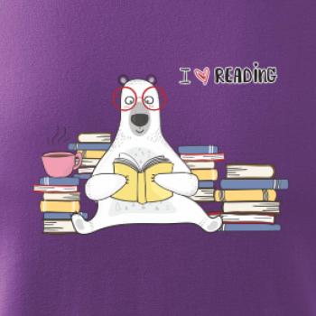 I love reading medvěd