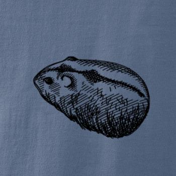 Tužkou kreslený Křeček 