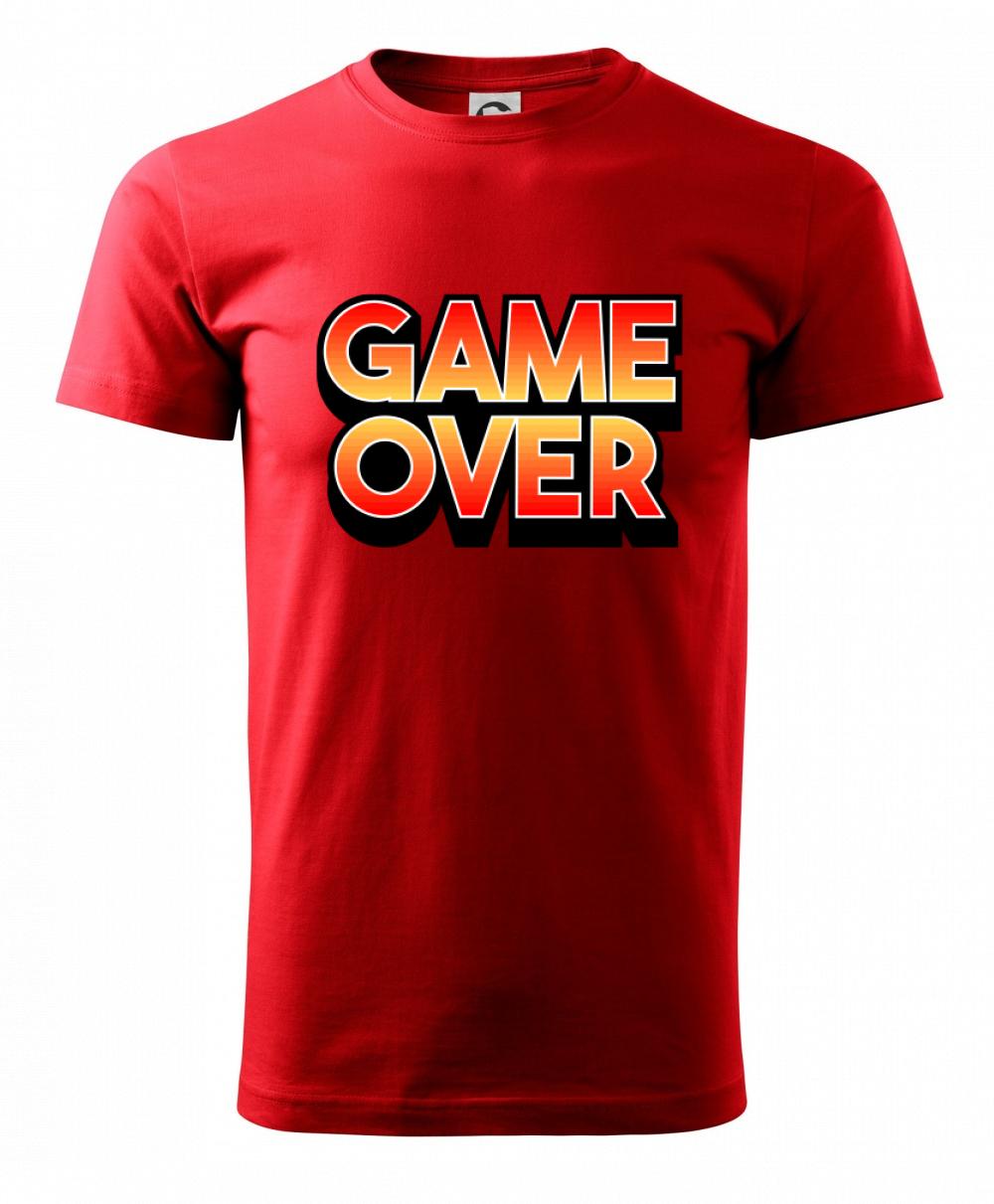 Game over - nápis barevný Game over - nápis barevný