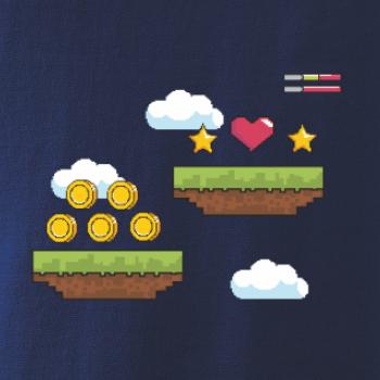 Gamer - stará hra - mince a mraky