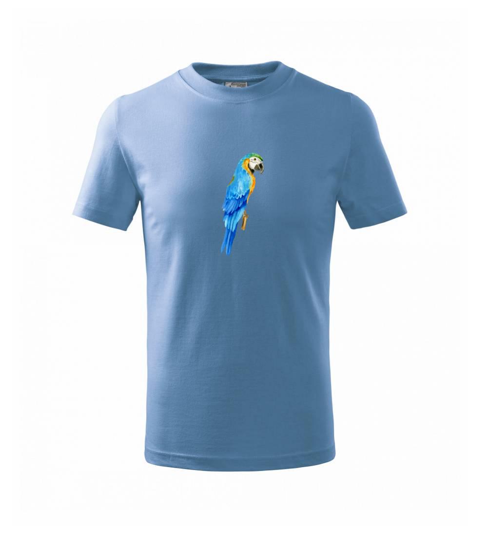 Ara modrá kreslená