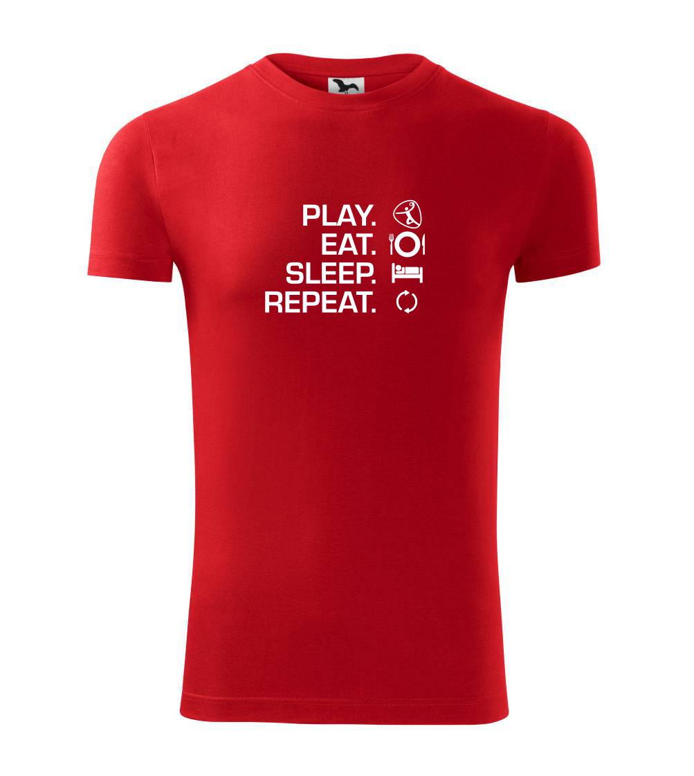 Play Eat Sleep Repeat házená - Viper FIT pánské triko