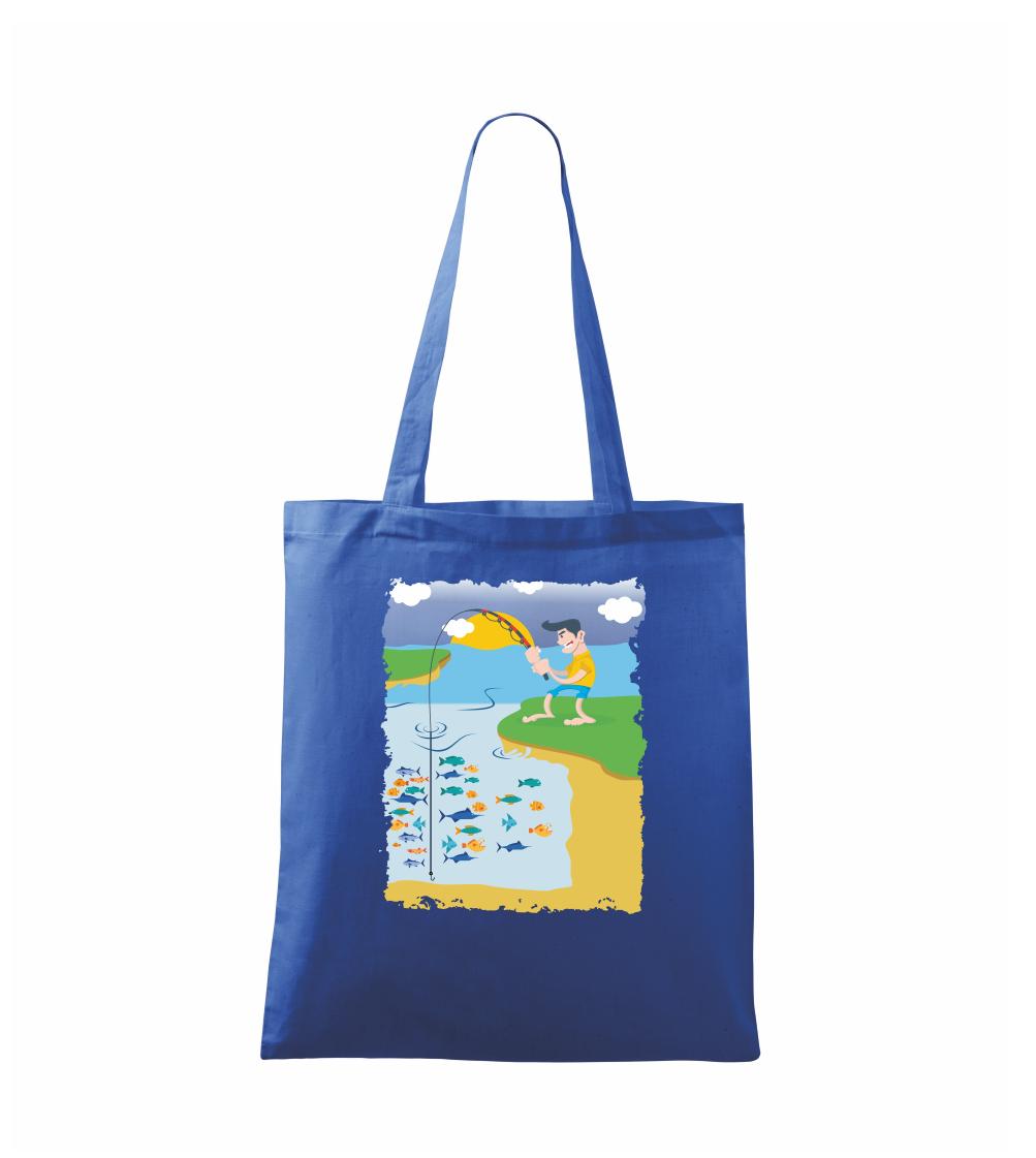 Rybář který má smůlu barevný