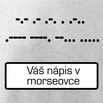 Morseovka - váš nápis