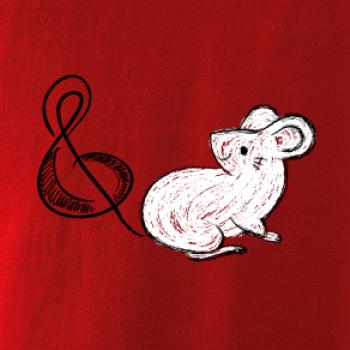 Myš houslový klíč