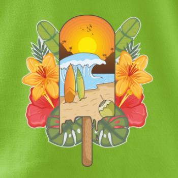 Léto, nanuk, moře, pláž