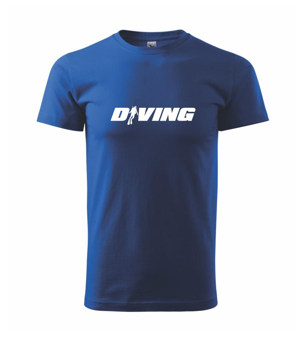 Diving nápis potápěč Diving nápis potápěč