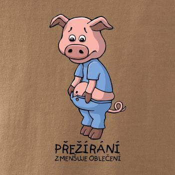 Přežírání zmenšuje oblečení (Hana-creative)