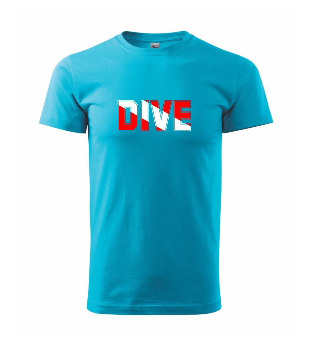 Dive nápis vlajka Dive nápis vlajka