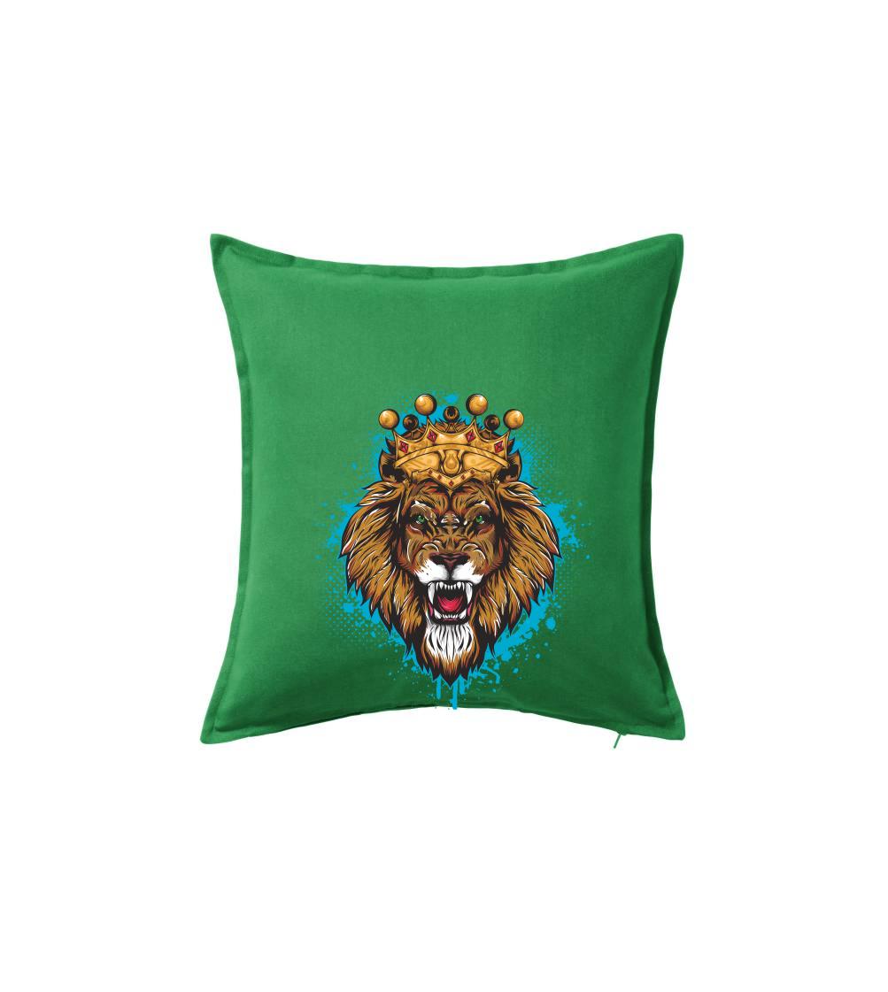 Lev kreslený s korunou