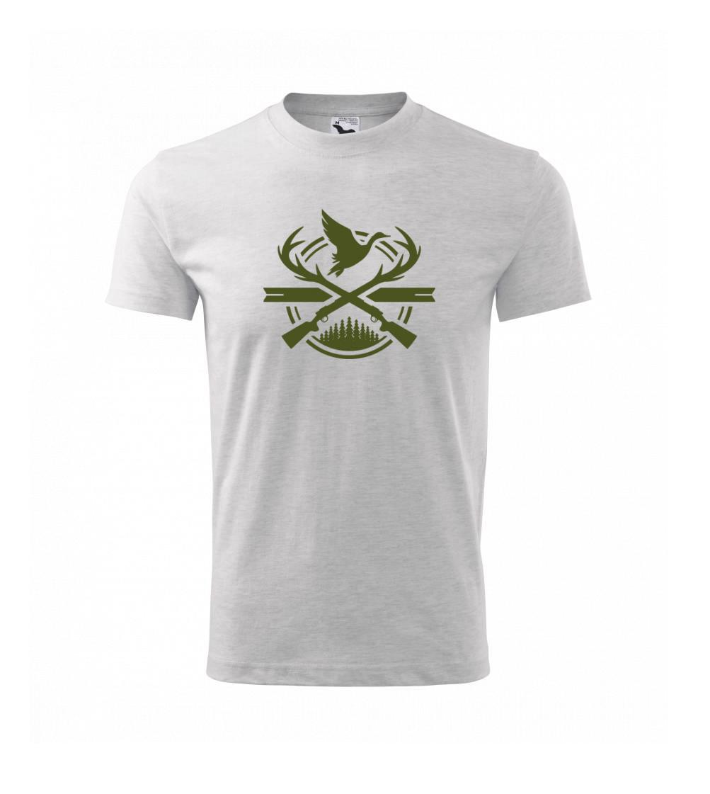 Lovec a kachny - zelený