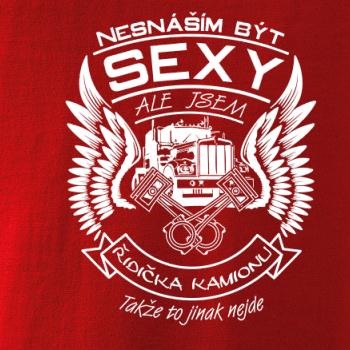 Nesnáším být sexy - řidička kamionu Nesnáším být sexy - řidička kamionu
