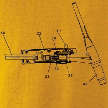 Svářeč - Svářecí pistole - nákres