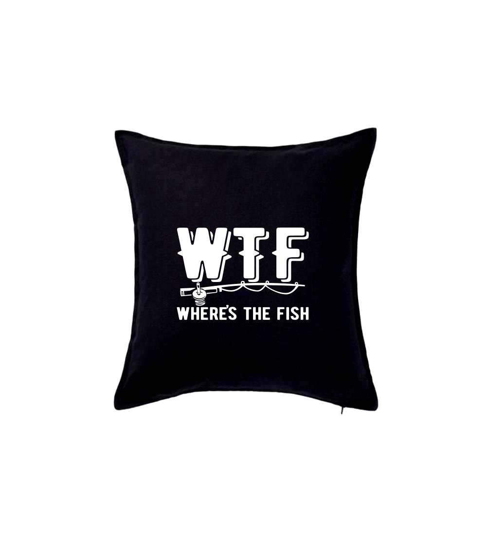 Wheres\'s the Fish WTF - Polštář 50x50
