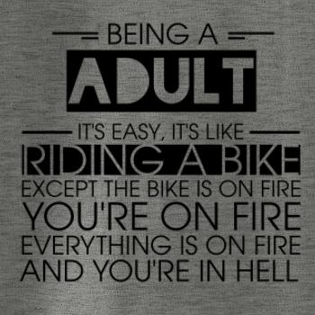 Being a adult - bike