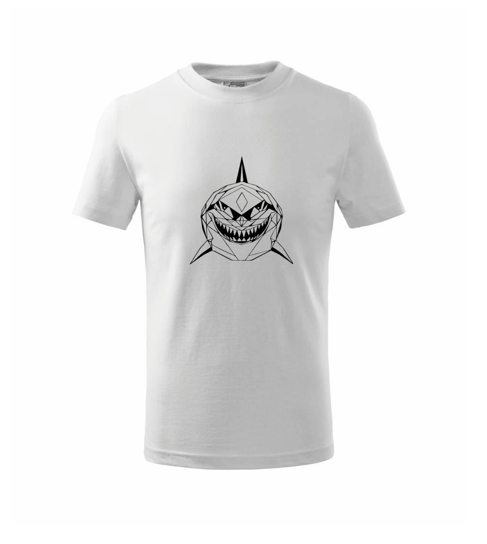 Geometrie - žralok tvář