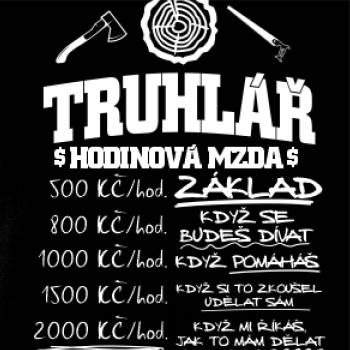 Hodinová mzda truhlář Hodinová mzda truhlář
