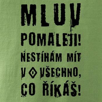 Mluv pomaleji (Hana-creative)