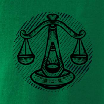 Váhy čárkovaný kruh