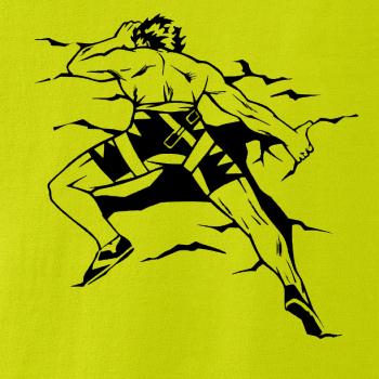 Climbing man Climbing man