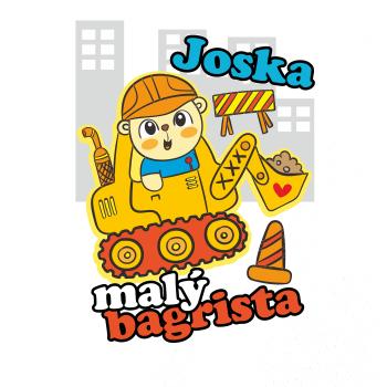 Malý bagrista - vlastní jméno Malý bagrista - vlastní jméno