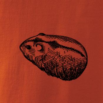 Tužkou kreslený Křeček 