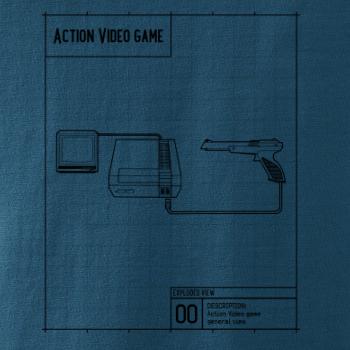 Nákres videohra se zbraní