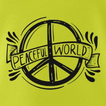 Peaceful world logo