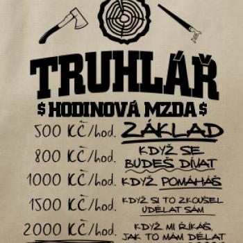 Hodinová mzda truhlář Hodinová mzda truhlář