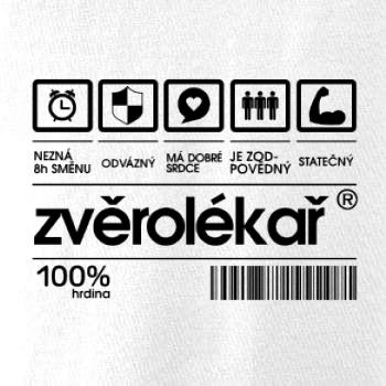 Čárový kód zvěrolékař, zvěrolékařka