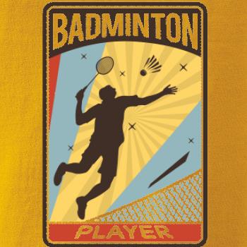Badminton - hráč Badminton - hráč