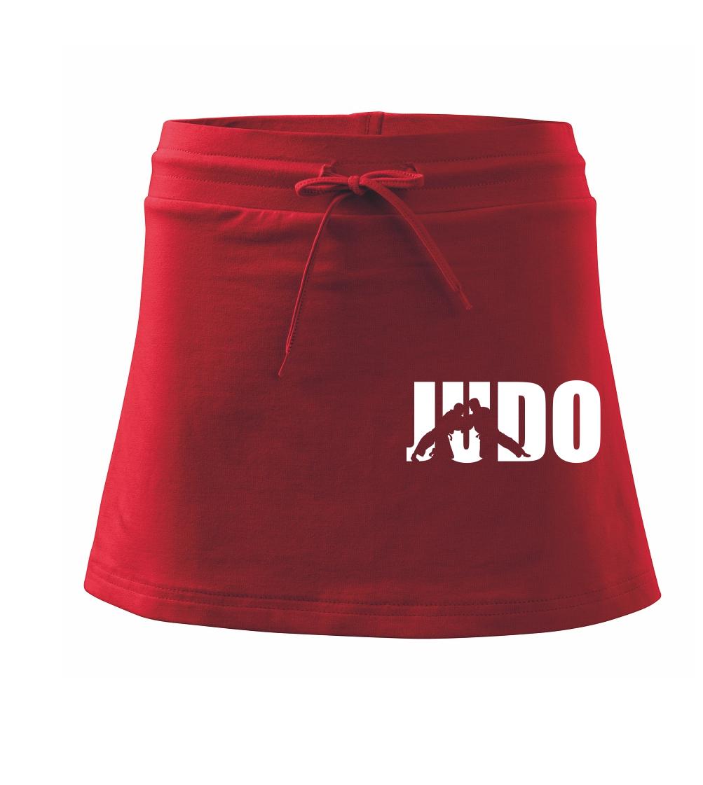 Judo - Nápis - Sportovní sukně - two in one