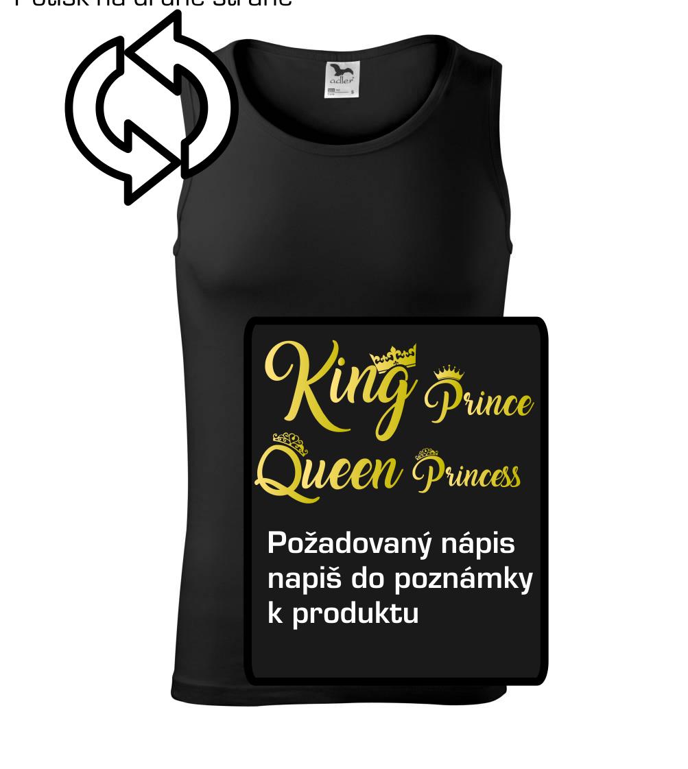 King Queen Rodinná zlatá - Tílko pánské Core