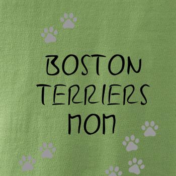 Boston Teriers mom Bostonský teriér (reflexní tlapky)