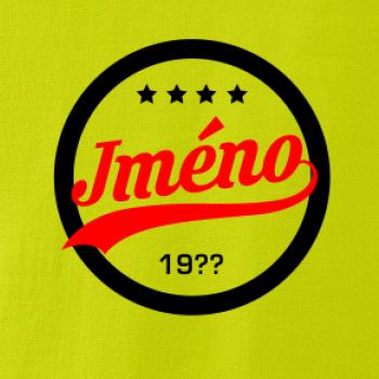 Vlastní jméno v kruhu