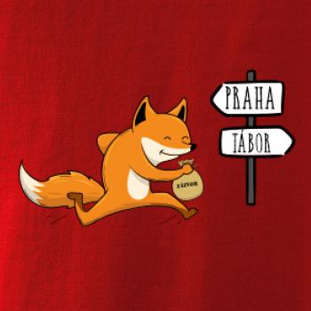 Běží liška k táboru