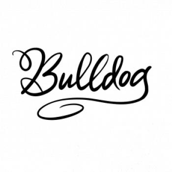 Bulldog - nápis okrasný