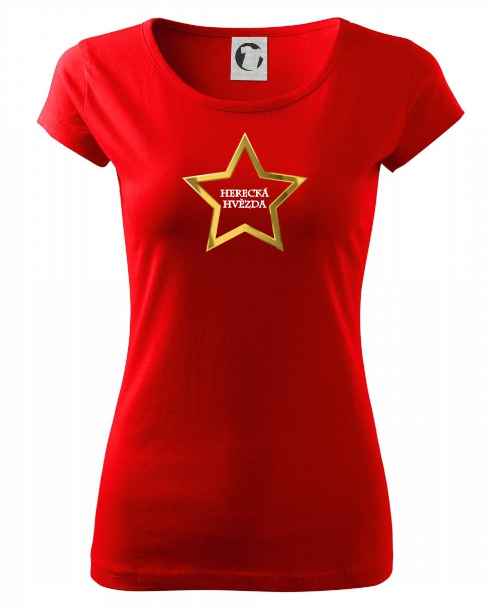 Herecká hvězda - Pure dámské triko