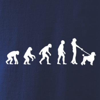 Evoluce pes pudl (muž-žena)