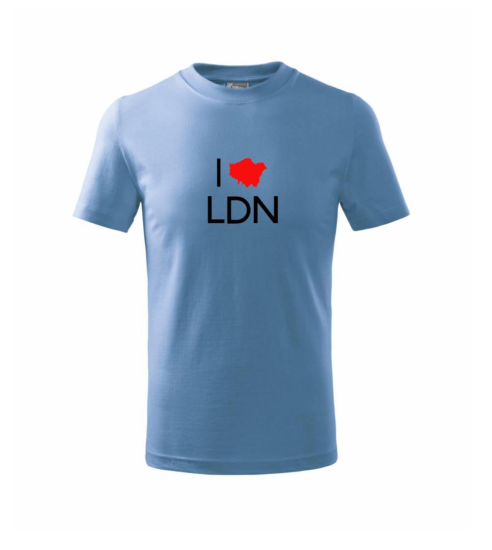 I Love LDN - Triko dětské basic