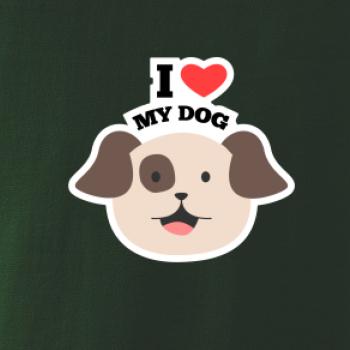 I love my dogs - kreslený