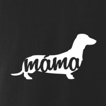 Jezevčík krátkosrstý máma obrys