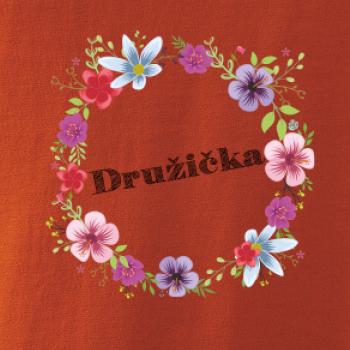 Družička s květy