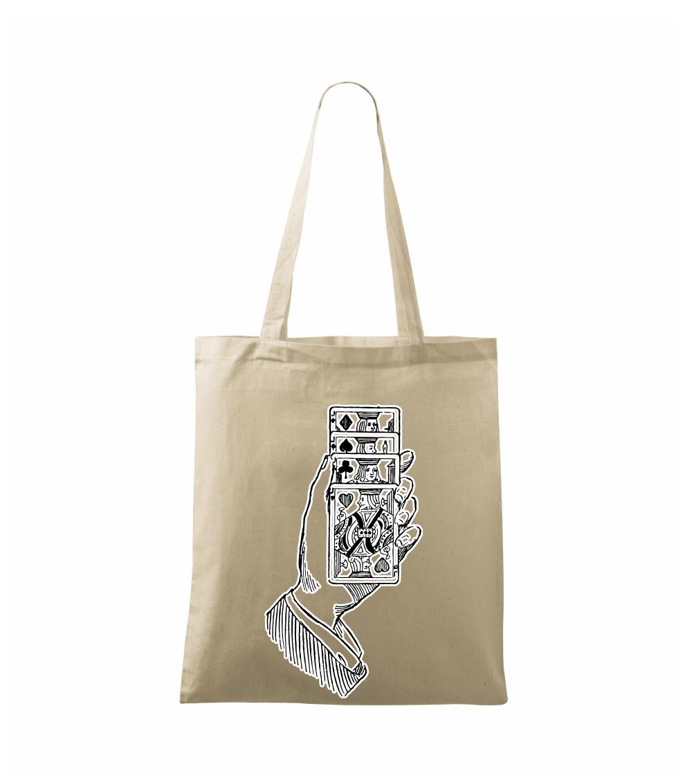 Poker ruka s kartama