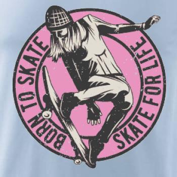 Skate girl pink