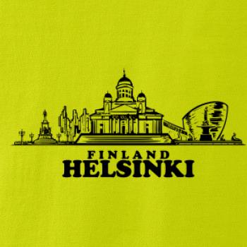 Helsinki - město s nápisem