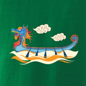 Dračí loď plameny