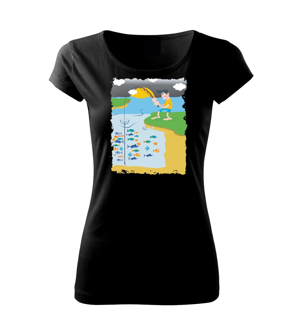 Rybář který má smůlu barevný