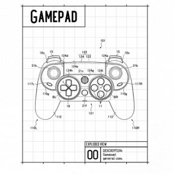 Nákres Gamepad moderní